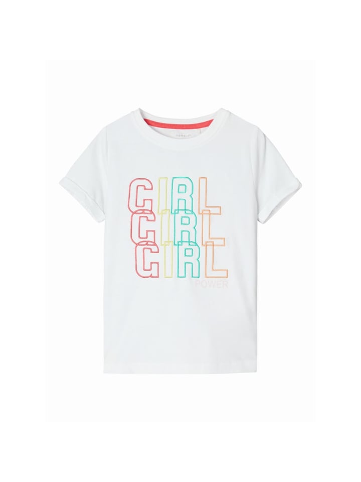 Name it Детская футболка с короткими рукавами "Девочка" белого цвета, Белый, Name it Детская футболка с короткими рукавами "Девочка" белого цвета
Name it Детская футболка с короткими рукавами "Девочка" белого цвета, Белый, Name it Детская футболка с короткими рукавами "Девочка" белого цвета