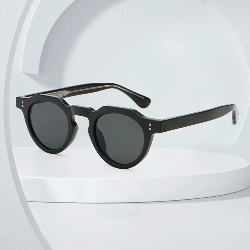 Солнцезащитные очки LVTFCO в стиле ретро с защитой от УФ-излучения UV400, мужские, унисекс, круглые, для женщин, аксессуары, мужские, из ацетата, Grey With Blue
Солнцезащитные очки LVTFCO в стиле ретро с защитой от УФ-излучения UV400, мужские, унисекс, круглые, для женщин, аксессуары, мужские, из ацетата, Grey With Blue