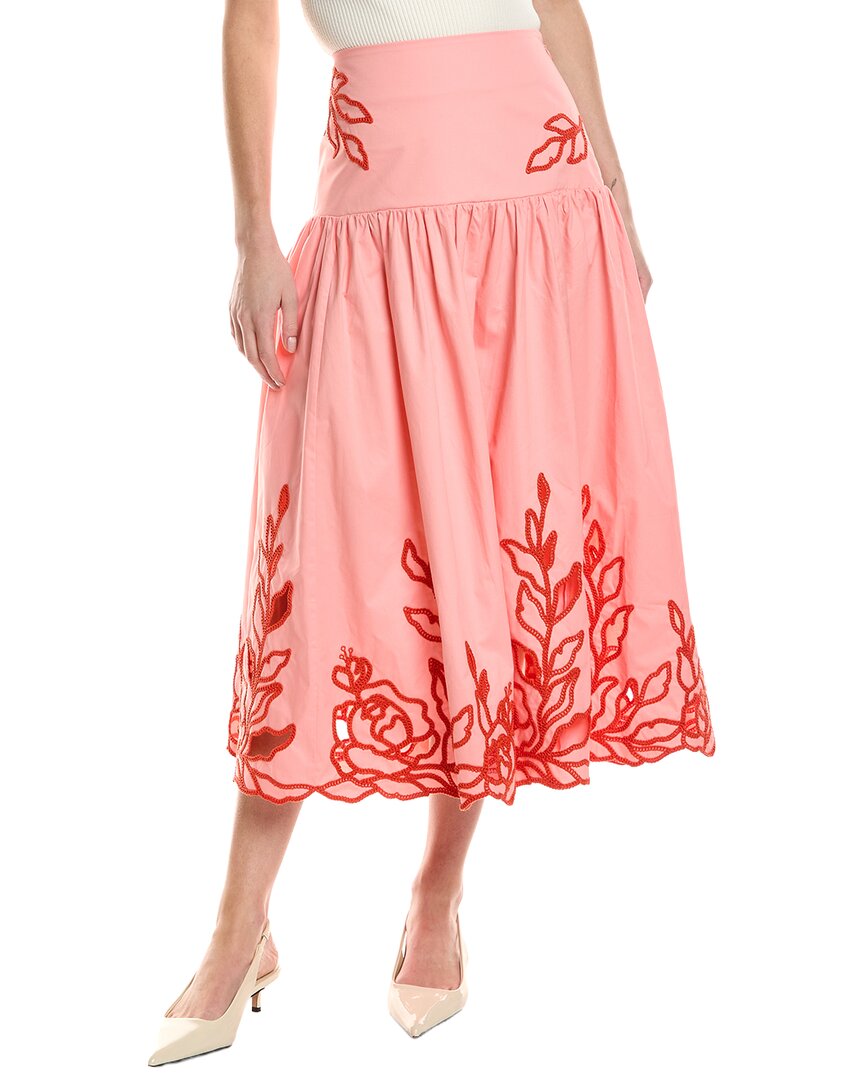 Cinq à Sept Tilda Midi Skirt, розовый
Cinq à Sept Tilda Midi Skirt, розовый