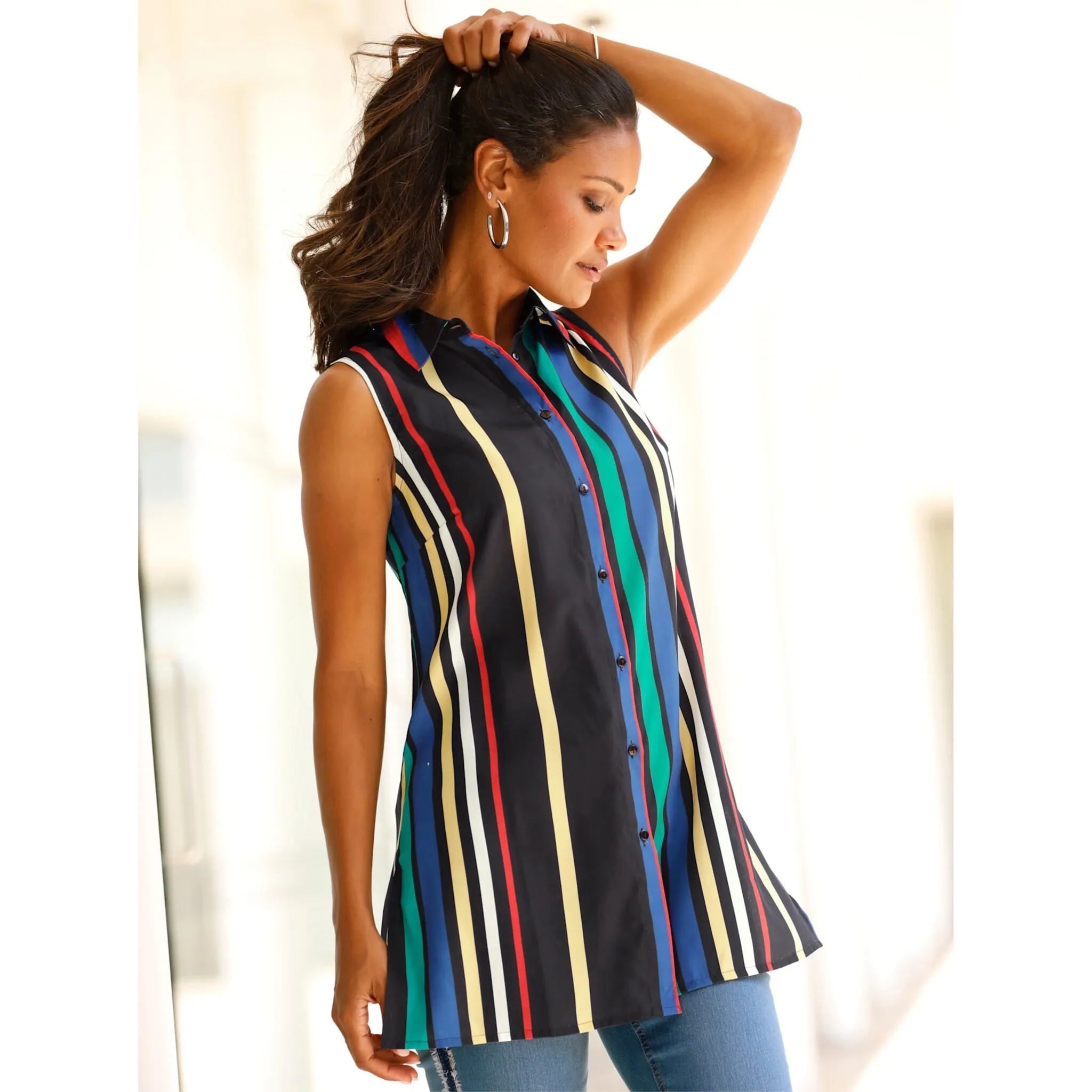 Классическая блузка-топ Basics Classic Basics, изумрудный
Классическая блузка-топ Basics Classic Basics, изумрудный