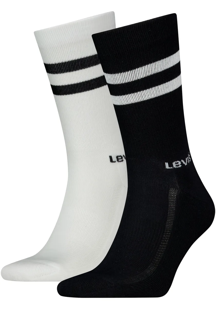 Носки Levi's (2 шт.) с привлекательными полосками, белый
Носки Levi's (2 шт.) с привлекательными полосками, белый