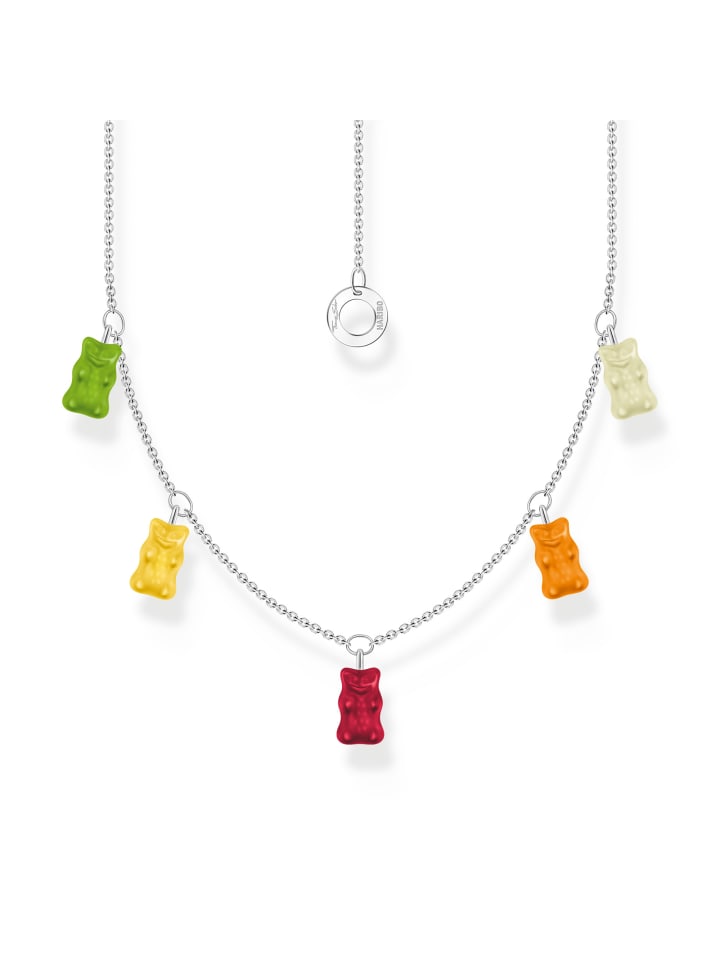 Thomas Sabo Колье с разноцветными золотыми медведями в серебряной оправе
Thomas Sabo Колье с разноцветными золотыми медведями в серебряной оправе