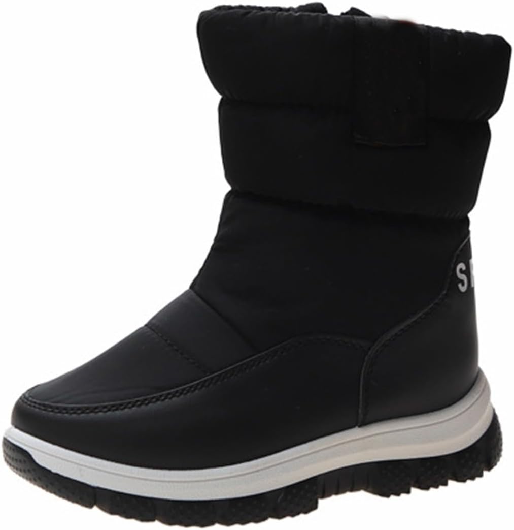 Зимние теплые ботинки для малышей, водонепроницаемые, удобные, с нескользящей подошвой, для холодной погоды, утепленные, для прогулок на улице Generic, Black
Зимние теплые ботинки для малышей, водонепроницаемые, удобные, с нескользящей подошвой, для холодной погоды, утепленные, для прогулок на улице Generic, Black