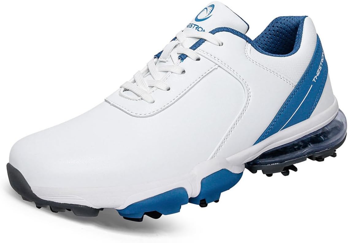 Водонепроницаемые гольф-кроссовки с шипами для мужчин, спортивная обувь для фитнеса, уличная противоскользящая обувь для гольфа и прогулок Omcam, Natural
Водонепроницаемые гольф-кроссовки с шипами для мужчин, спортивная обувь для фитнеса, уличная противоскользящая обувь для гольфа и прогулок Omcam, Natural