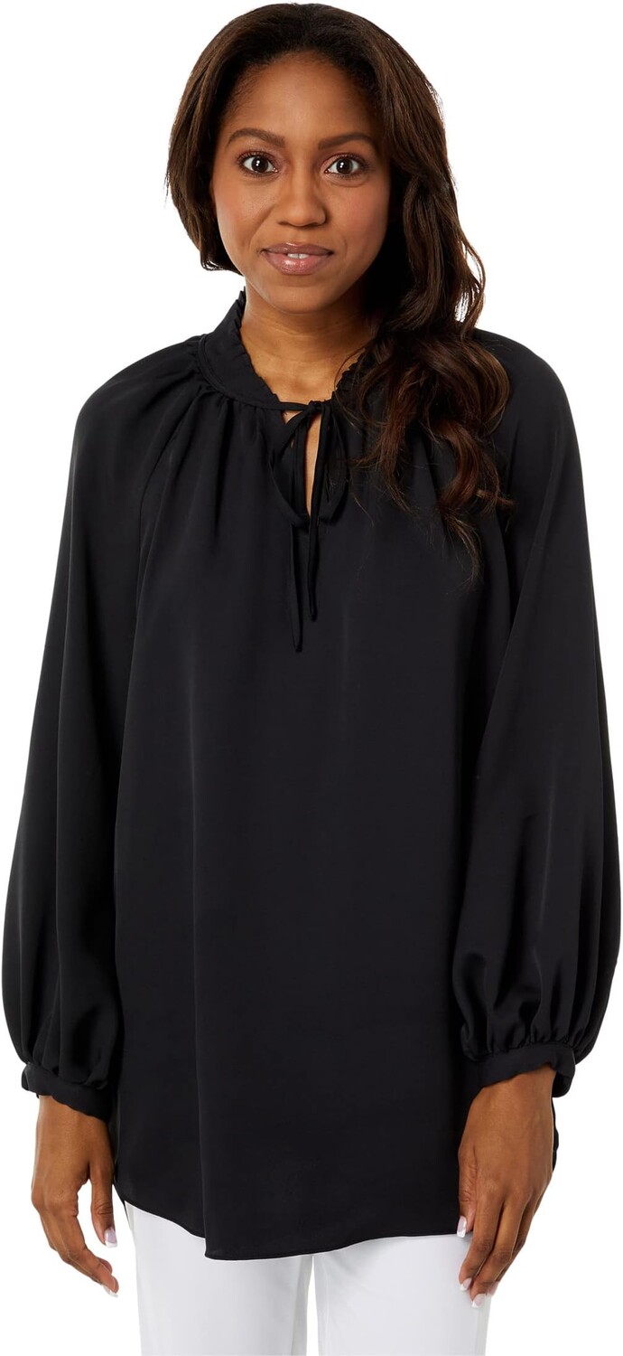 Туника Vince Camuto Long Sleeve Double Cuff V-Neck Luxe Crêpe De Chine Tunic, цвет Rich Black
Туника Vince Camuto Long Sleeve Double Cuff V-Neck Luxe Crêpe De Chine Tunic, цвет Rich Black
