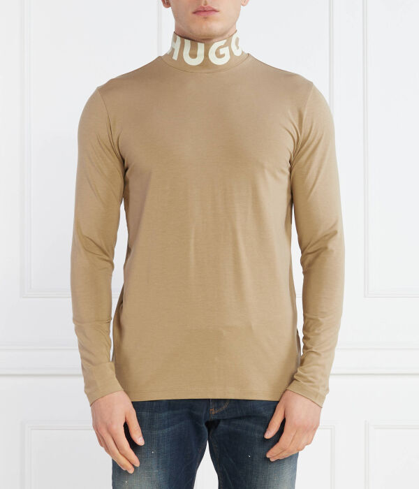 Водолазка мужская Hugo из лиоцелла с логотипом на вороте, бежевый
Водолазка мужская Hugo из лиоцелла с логотипом на вороте, бежевый