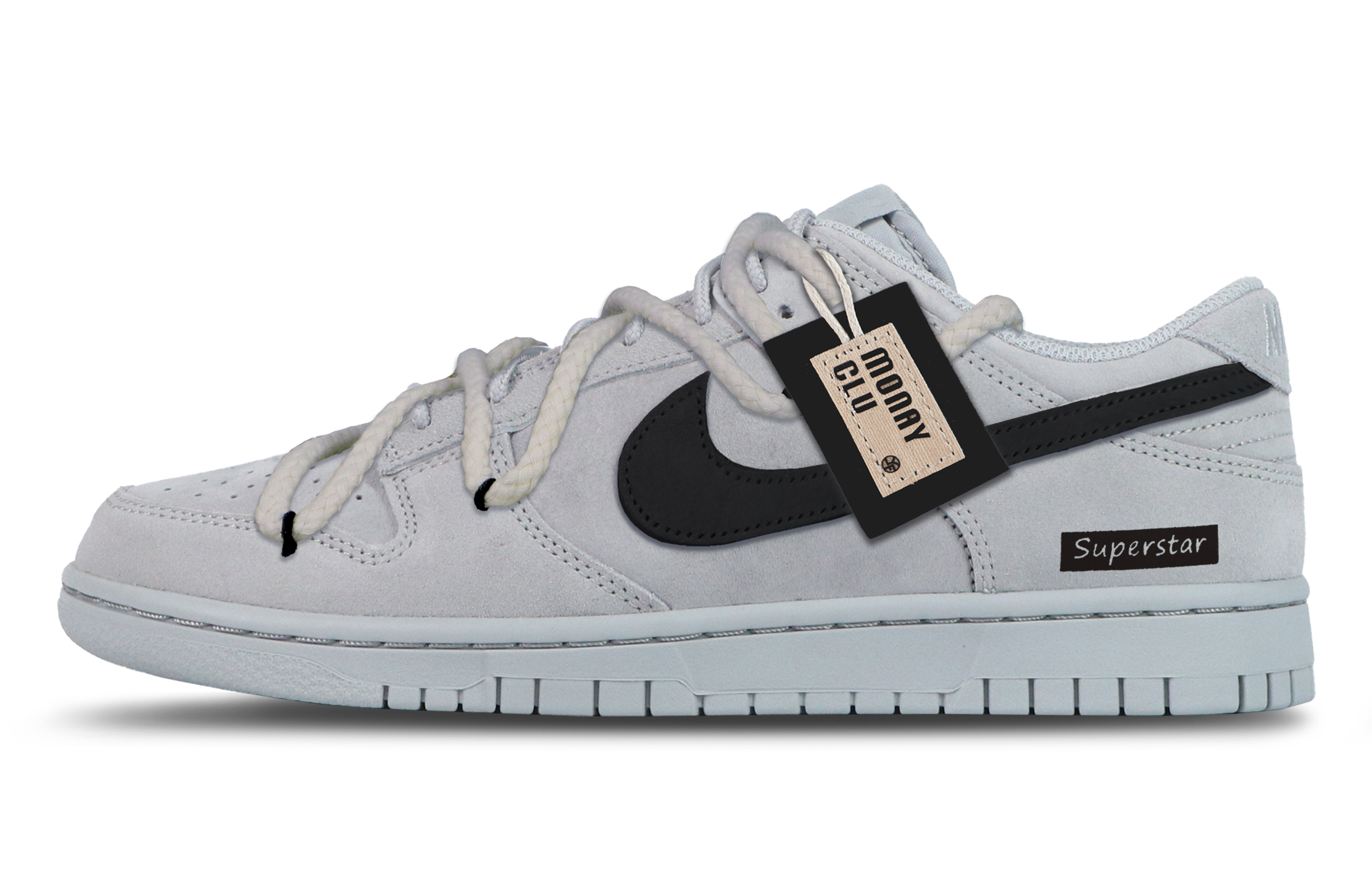 Nike кроссовки для скейтбординга Dunk Abrasion Resistant Low Top Unisex черный серый
Nike кроссовки для скейтбординга Dunk Abrasion Resistant Low Top Unisex черный серый