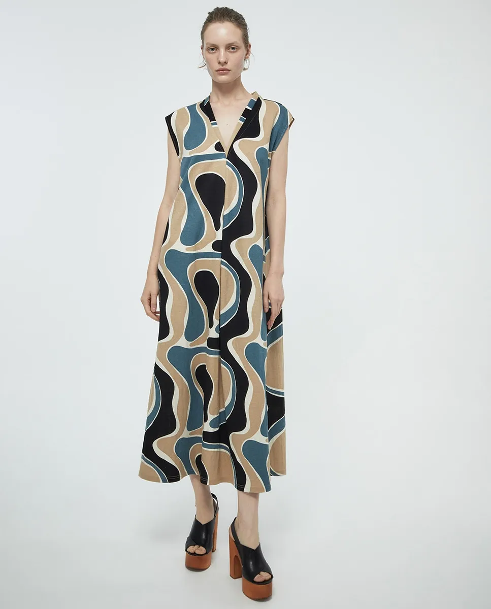 Основное платье из льна Sfera, синий
Основное платье из льна Sfera, синий