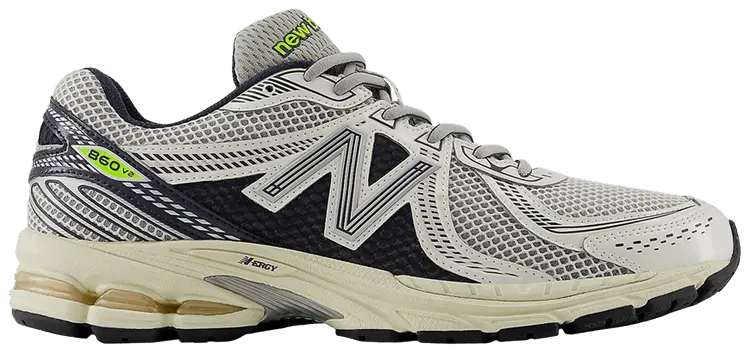 Кроссовки New Balance 860v2 'White Black Neon', белый
Кроссовки New Balance 860v2 'White Black Neon', белый