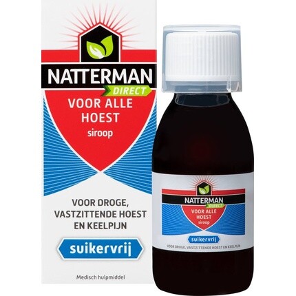 Natterman Direct For All Coughs - без сахара - средство против кашля - 120 мл
Natterman Direct For All Coughs - без сахара - средство против кашля - 120 мл