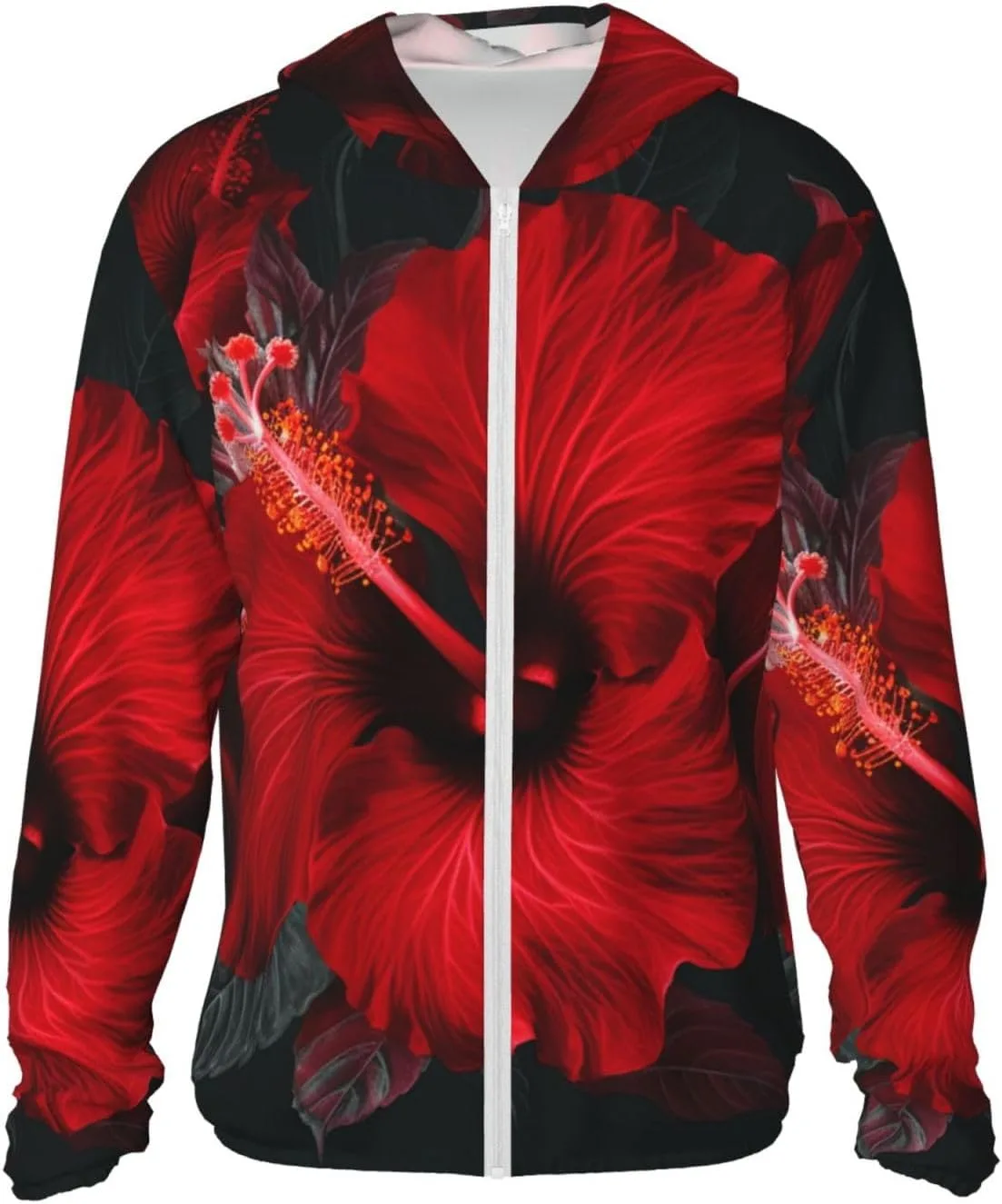 Мужская толстовка с защитой от солнца UPF 50+ Red Hibiscus Flowers DWVTSLH
Мужская толстовка с защитой от солнца UPF 50+ Red Hibiscus Flowers DWVTSLH