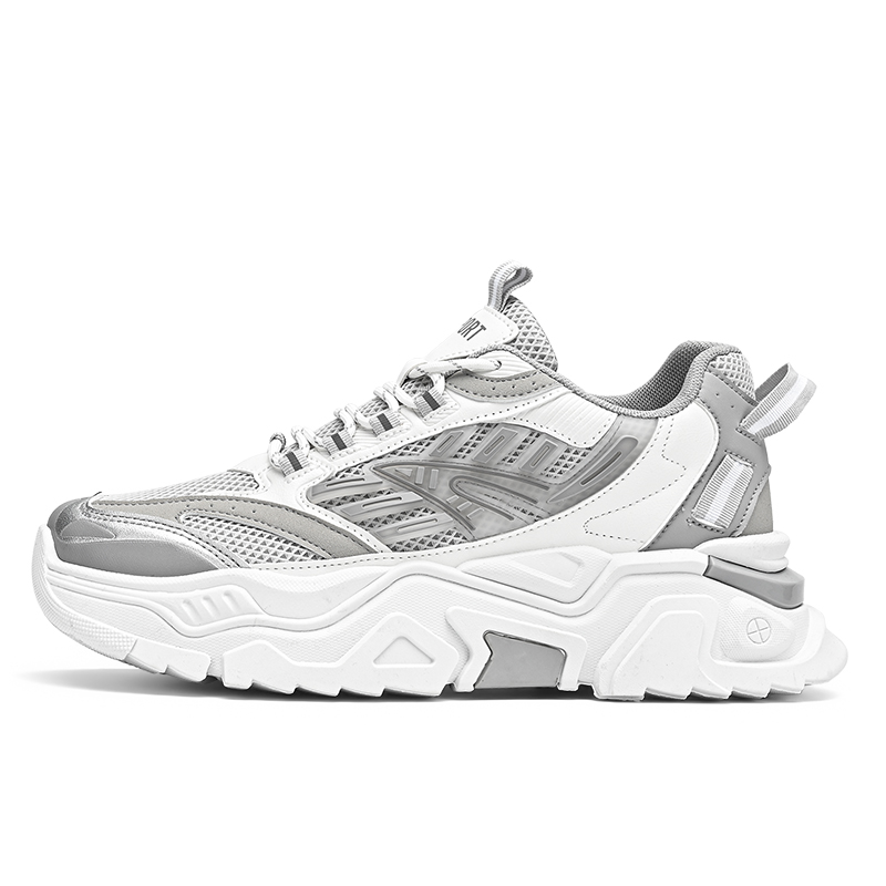 Низкие массивные кроссовки с амортизаторами, противоскользящими и износостойкими свойствами для мужчин Dao Tu Sen, Gray-(C59) Ming Shang
Низкие массивные кроссовки с амортизаторами, противоскользящими и износостойкими свойствами для мужчин Dao Tu Sen, Gray-(C59) Ming Shang