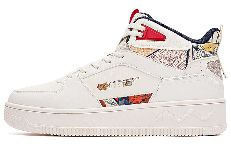 Кеды мужские, обувь для скейтбординга высокая Feather белый 361°
Кеды мужские, обувь для скейтбординга высокая Feather белый 361°