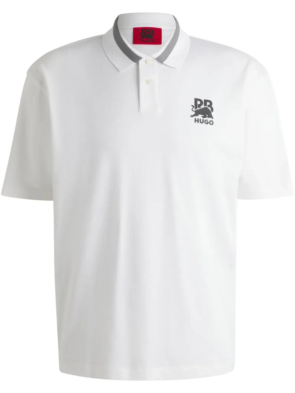 Рубашка поло с логотипом HUGO, белый
Рубашка поло с логотипом HUGO, белый