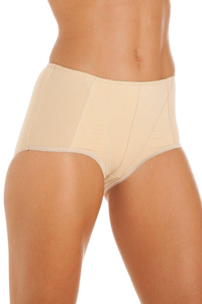 Комплект классических хлопковых трусов из трех штук Camille, бежевый
Комплект классических хлопковых трусов из трех штук Camille, бежевый