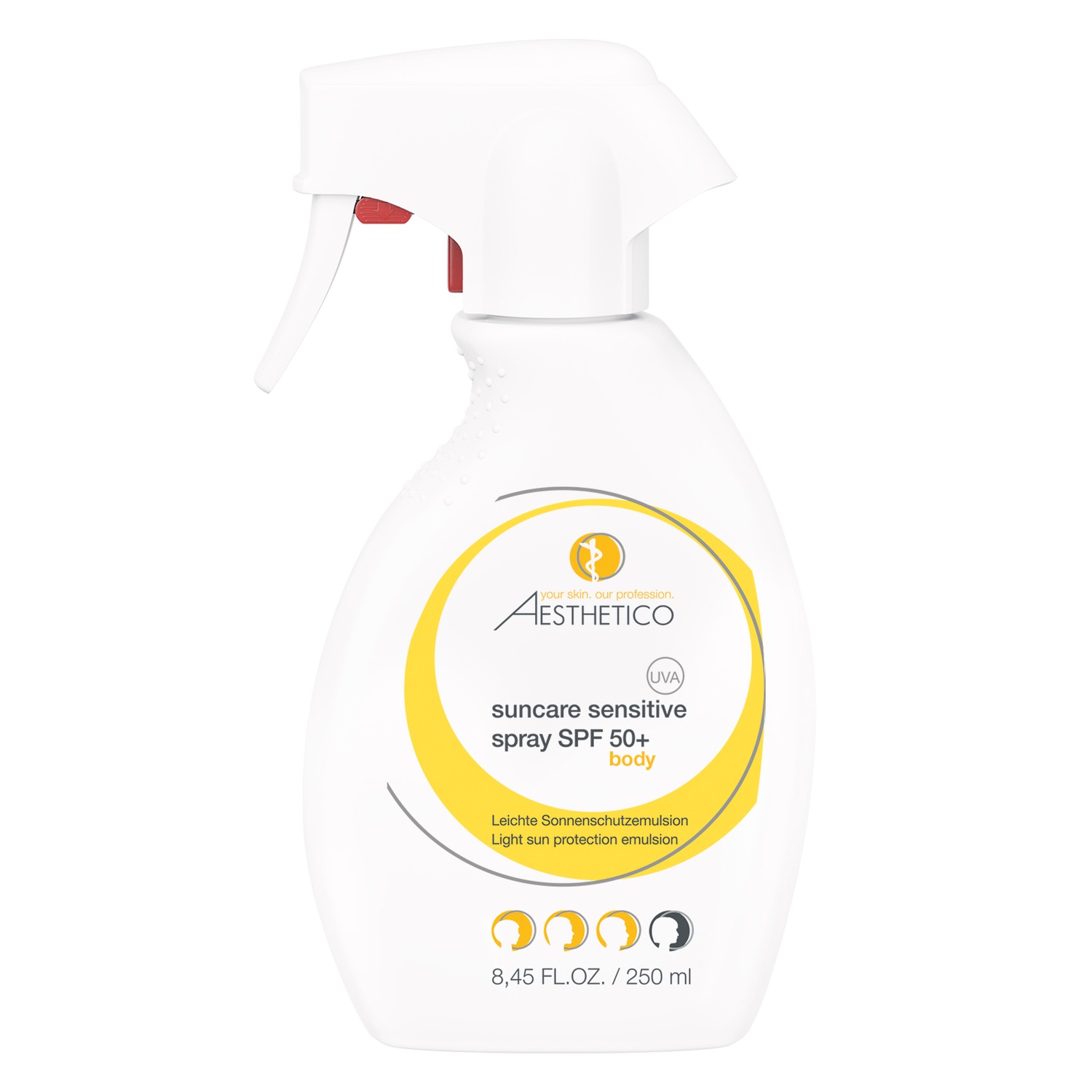 Солнцезащитный крем suncare sensitive spray spf 50+ Aesthetico
Солнцезащитный крем suncare sensitive spray spf 50+ Aesthetico