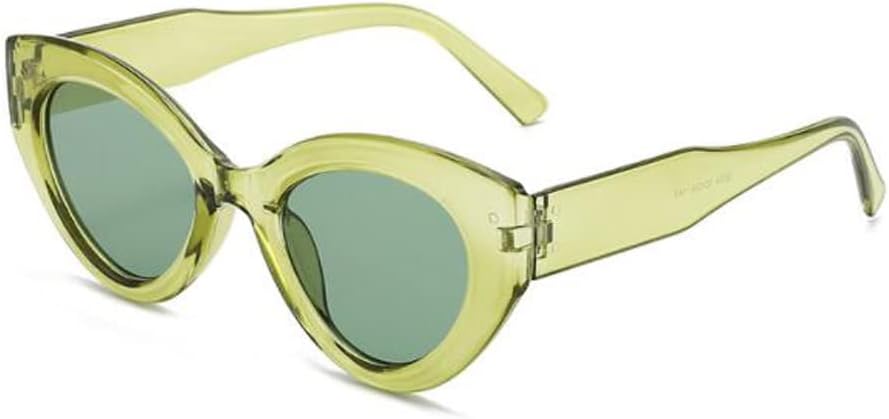 Солнцезащитные очки в пластиковой оправе для мужчин и женщин, модные, конфетных цветов, овальной формы, с маленькой оправой и защитой от УФ-излучения Weloveushop, Green
Солнцезащитные очки в пластиковой оправе для мужчин и женщин, модные, конфетных цветов, овальной формы, с маленькой оправой и защитой от УФ-излучения Weloveushop, Green