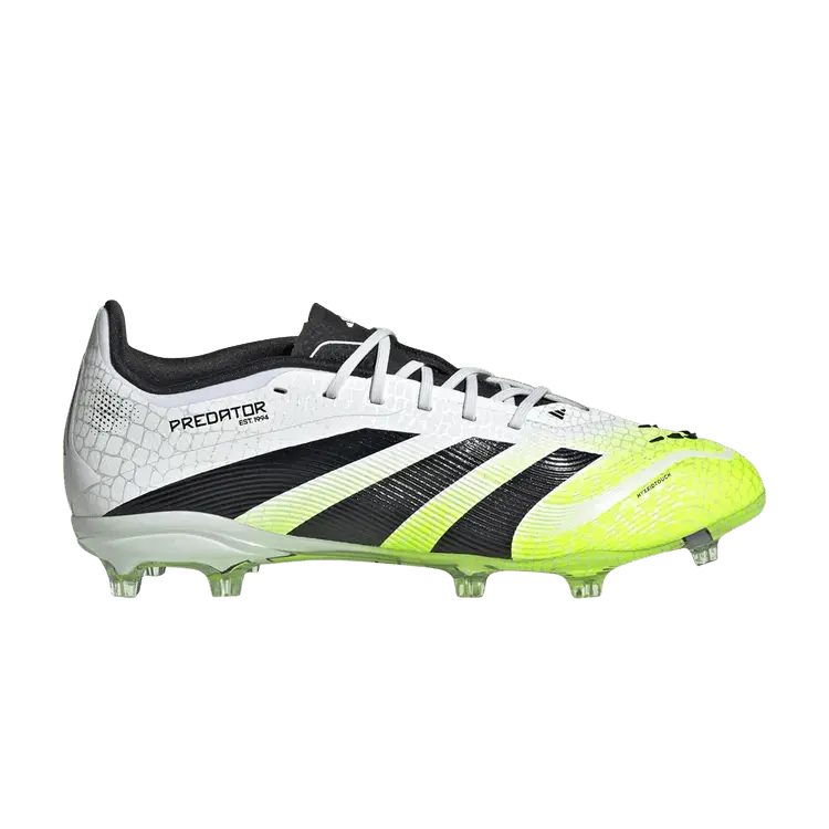 Кроссовки Adidas Predator Elite FG J, Cloud White Lucid Lemon
Кроссовки Adidas Predator Elite FG J, Cloud White Lucid Lemon