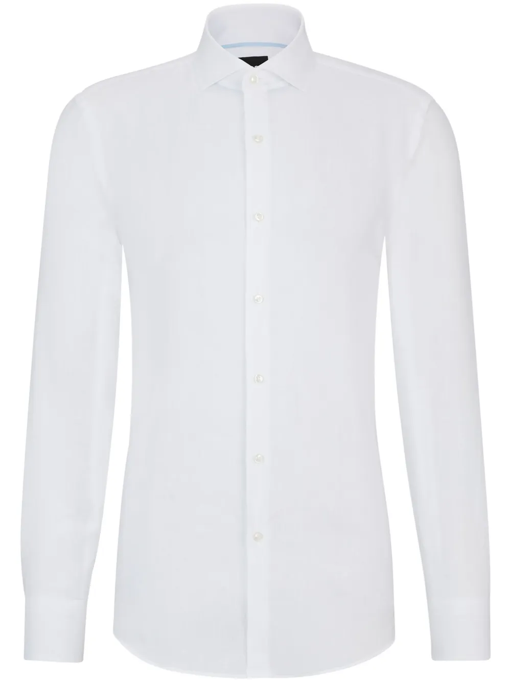 Льняная рубашка с косым воротником BOSS, белый
Льняная рубашка с косым воротником BOSS, белый