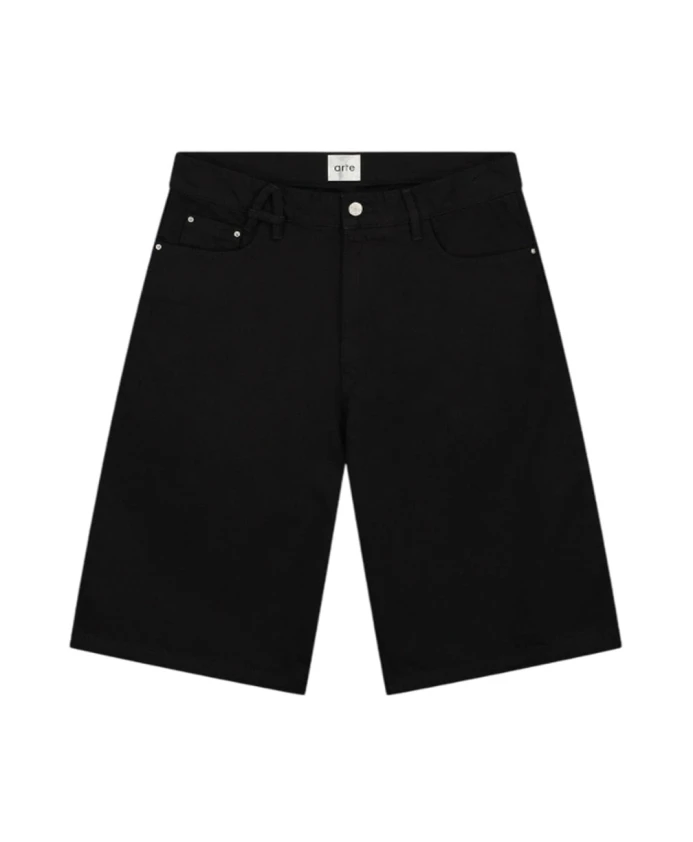 Хлопковые шорты-бермуды с поясом. Arte Antwerp, черный
Хлопковые шорты-бермуды с поясом. Arte Antwerp, черный