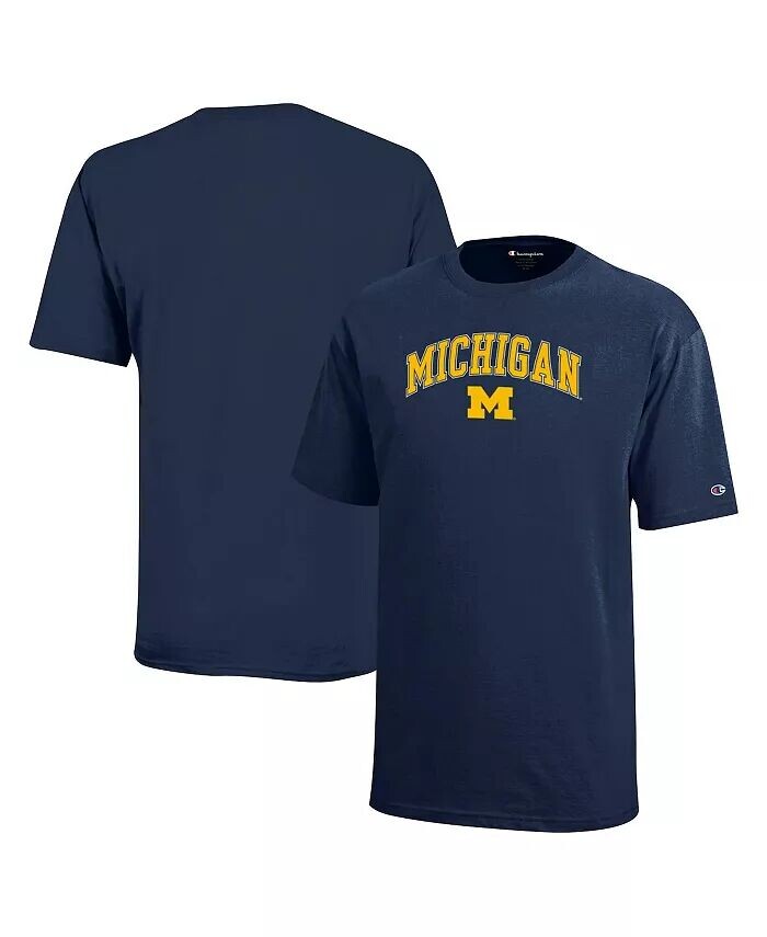 Темно-синяя футболка с логотипом Big Boys and Girls Michigan Wolverines Champion, синий
Темно-синяя футболка с логотипом Big Boys and Girls Michigan Wolverines Champion, синий