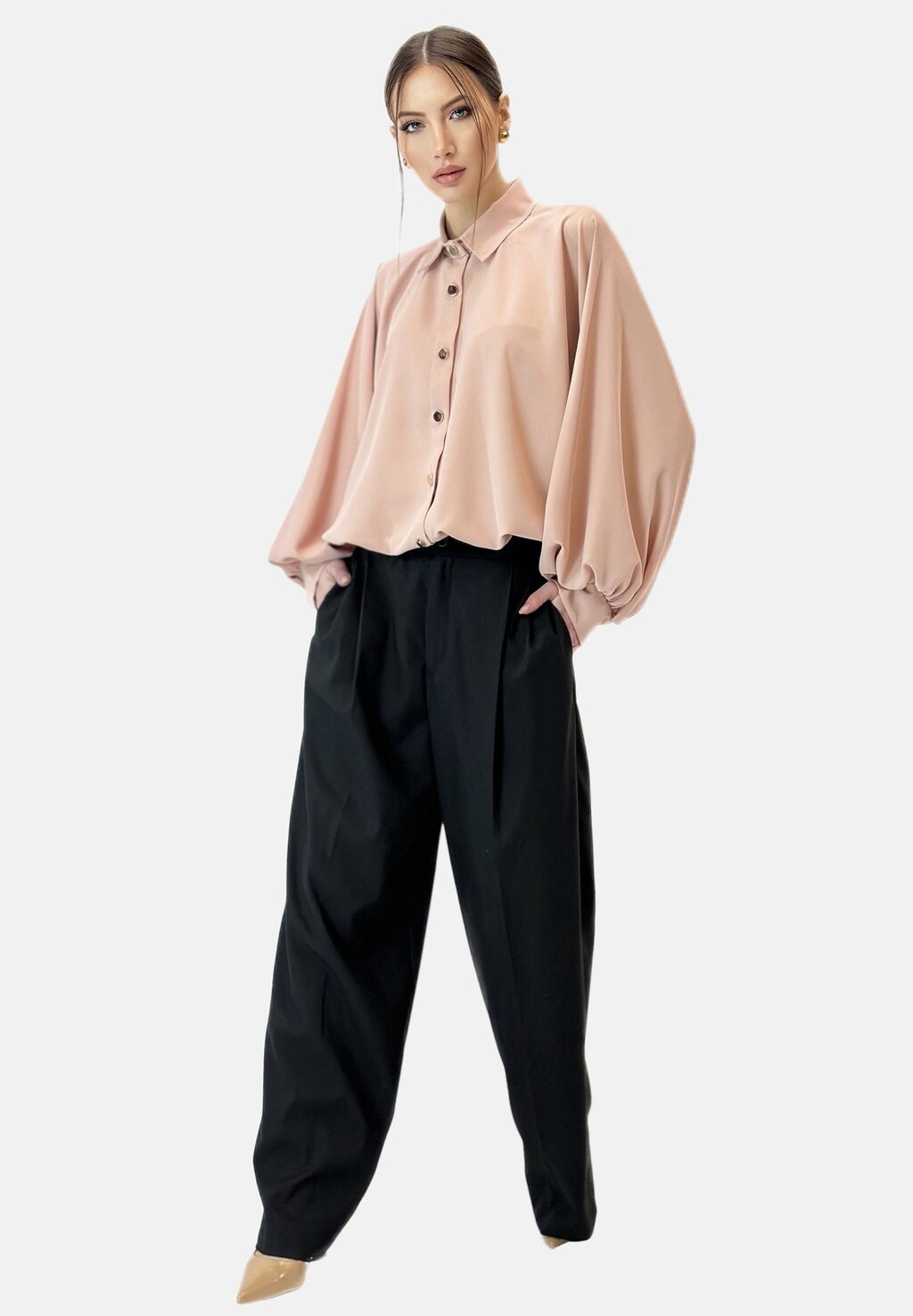 Рубашка-блузка Elara, розовый
Рубашка-блузка Elara, розовый