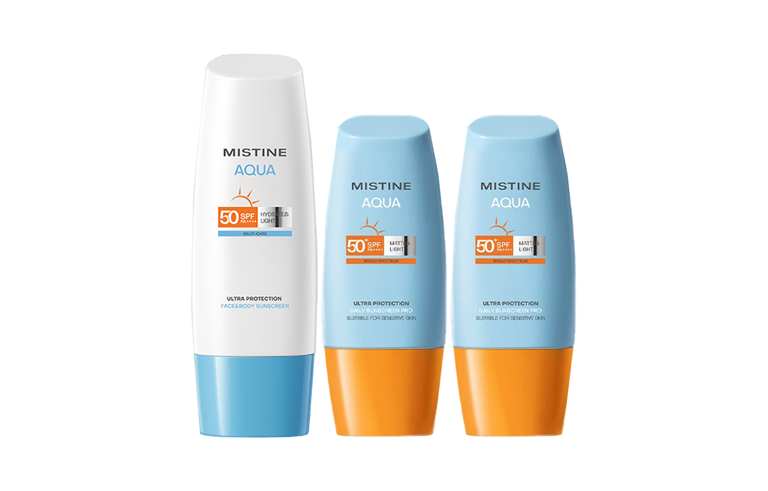 Увлажняющий и очищающий солнцезащитный крем увлажняющий и питательный SPF50+PA++++ 40ml+40ml+70ml Mistine
Увлажняющий и очищающий солнцезащитный крем увлажняющий и питательный SPF50+PA++++ 40ml+40ml+70ml Mistine