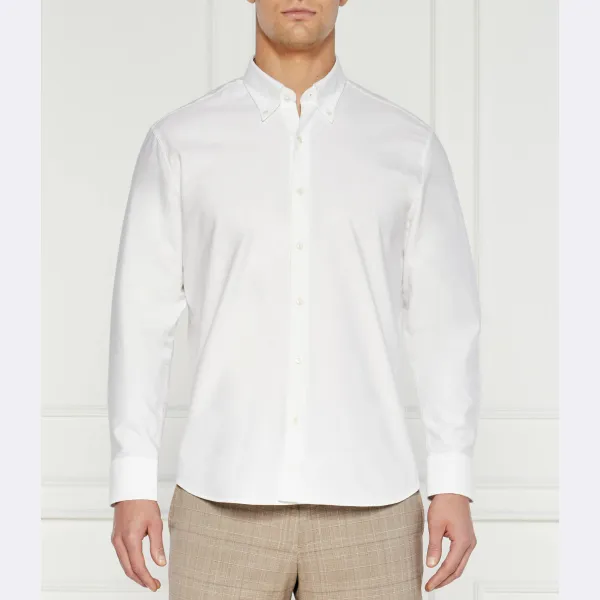 Повседневная оксфордская рубашка стандартного кроя Oscar Jacobson, белый
Повседневная оксфордская рубашка стандартного кроя Oscar Jacobson, белый