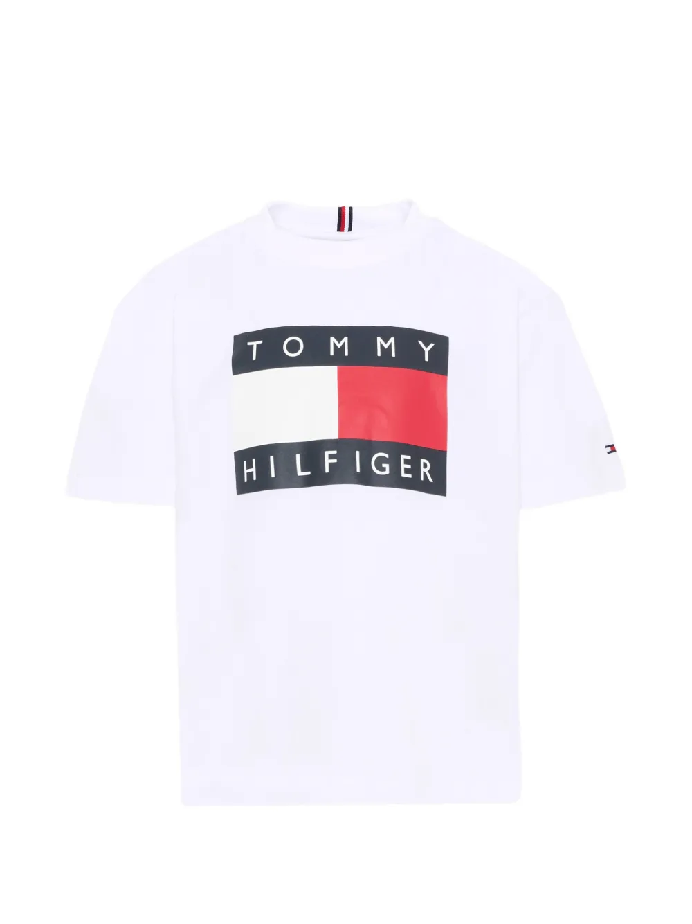 Футболка с логотипом и значком в виде флага Tommy Hilfiger Junior, белый
Футболка с логотипом и значком в виде флага Tommy Hilfiger Junior, белый