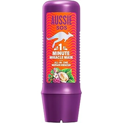 Маска-спасательная Sos 1 Minute Miracle Repair Rescue Mask 250 мл — глубоко питает сухие поврежденные волосы Aussie
Маска-спасательная Sos 1 Minute Miracle Repair Rescue Mask 250 мл — глубоко питает сухие поврежденные волосы Aussie