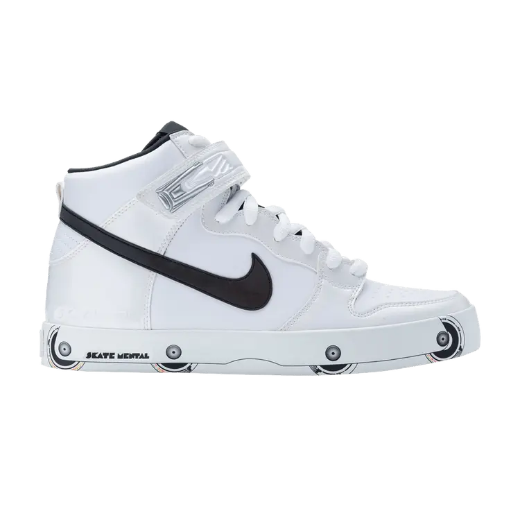 Кроссовки Nike Skate Mental x Dunk High LR, Rollerblades Sample
Кроссовки Nike Skate Mental x Dunk High LR, Rollerblades Sample