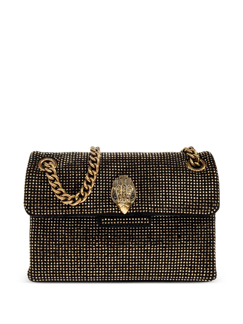 Мини-сумка-тоут Kensington, украшенная кристаллами Kurt Geiger London, черный
Мини-сумка-тоут Kensington, украшенная кристаллами Kurt Geiger London, черный