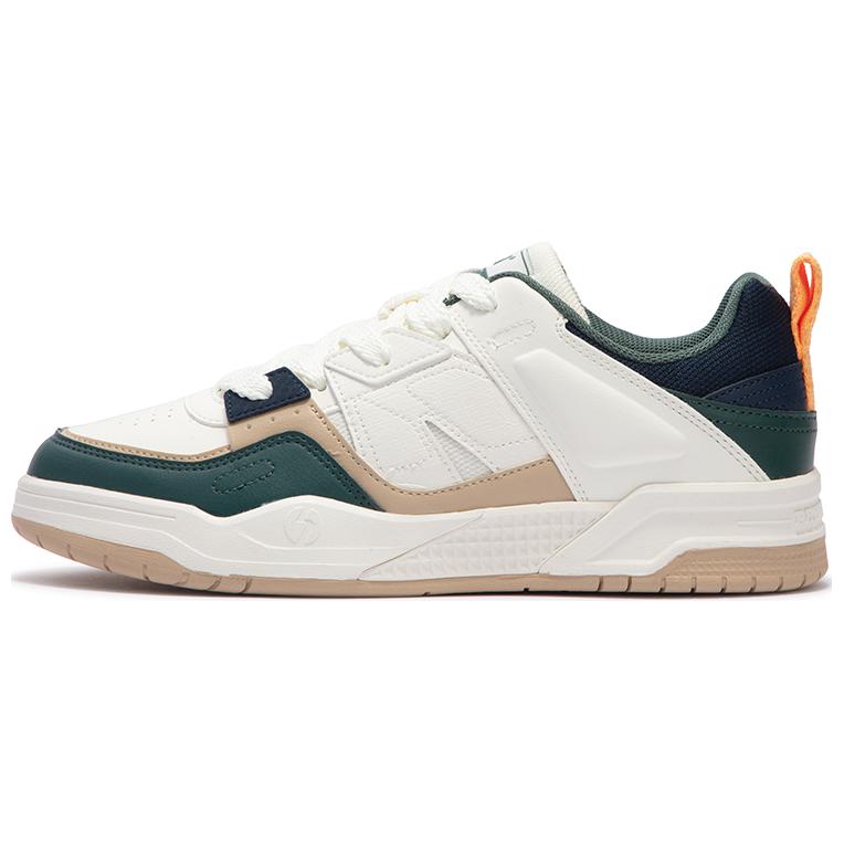 Скользоустойчивые низкие скейтерские кроссовки мужские бело-зеленые 361°, Feather White/Eco Green
Скользоустойчивые низкие скейтерские кроссовки мужские бело-зеленые 361°, Feather White/Eco Green