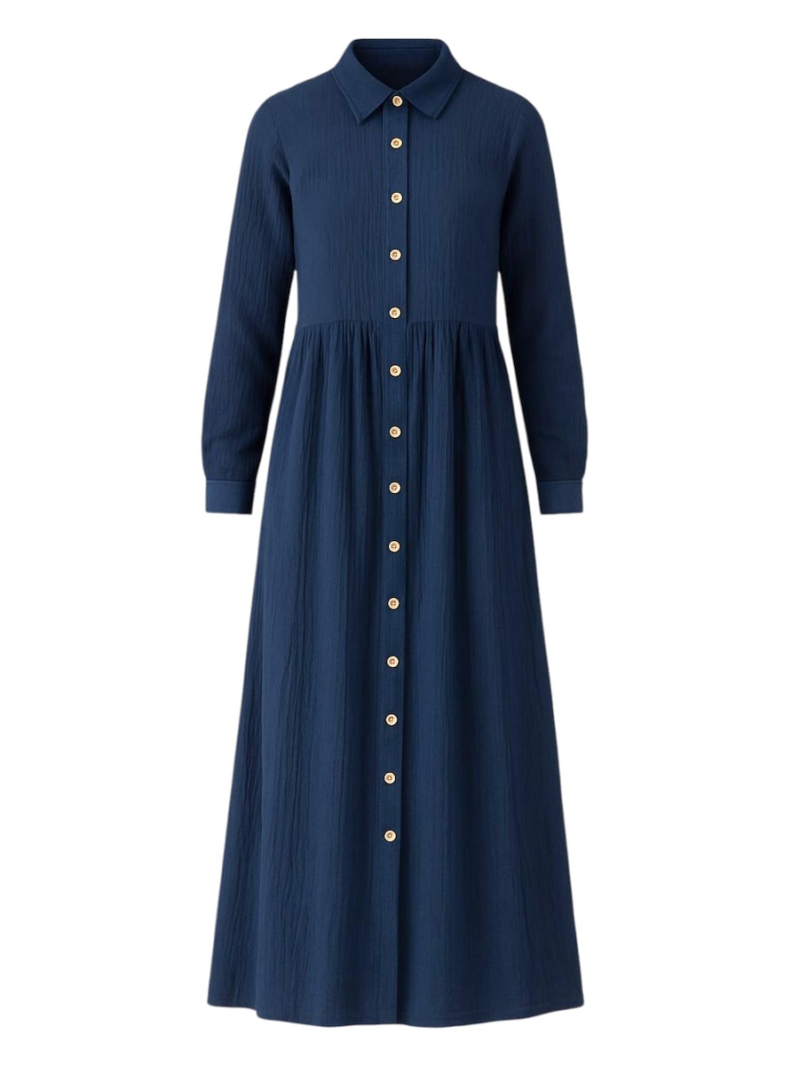 Платье-рубашка WENOR SABRA, темно-синий
Платье-рубашка WENOR SABRA, темно-синий