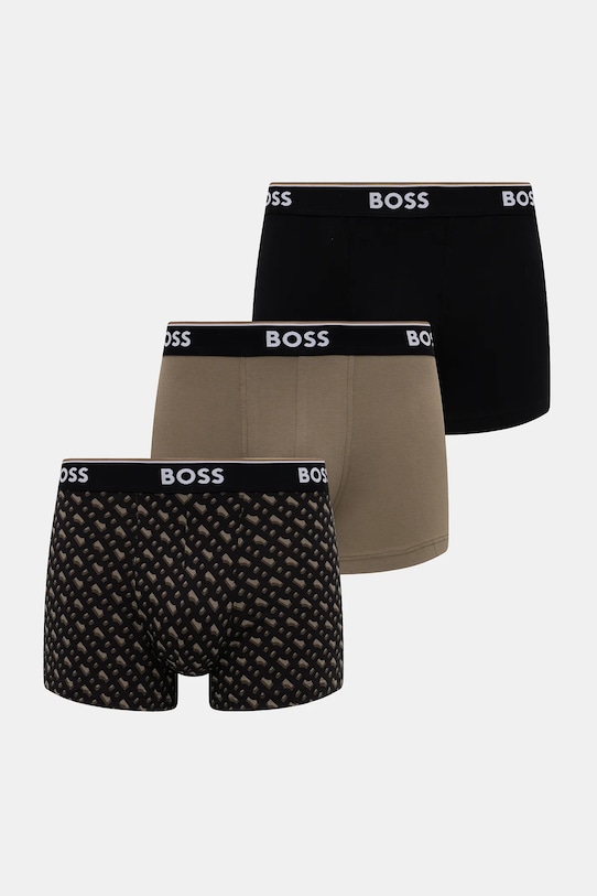 3 пары боксеров Boss, черный
3 пары боксеров Boss, черный