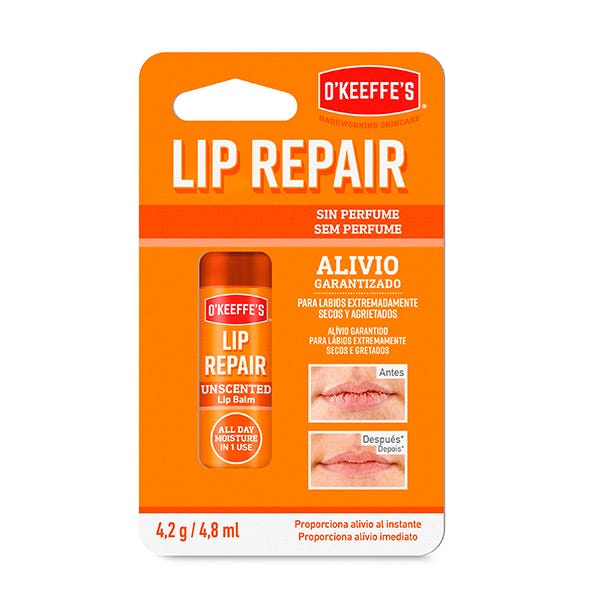 Восстанавливающий бальзам для губ без отдушек O'KEEFFE'S
Восстанавливающий бальзам для губ без отдушек O'KEEFFE'S
