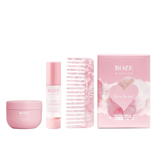 Набор косметики для ухода за волосами, 3 шт. Roze Avenue
Набор косметики для ухода за волосами, 3 шт. Roze Avenue