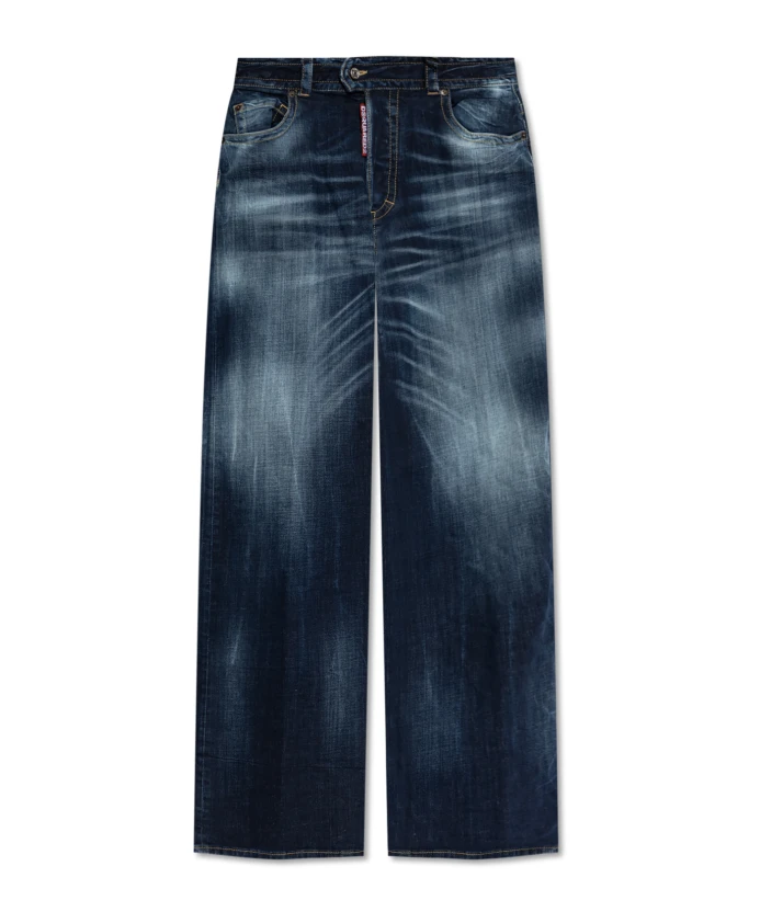 Джинсы с логотипом Dsquared2, синий
Джинсы с логотипом Dsquared2, синий