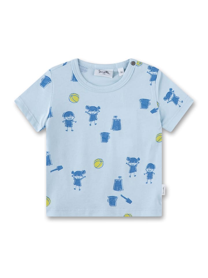 Футболка синего цвета Sanetta
Футболка синего цвета Sanetta