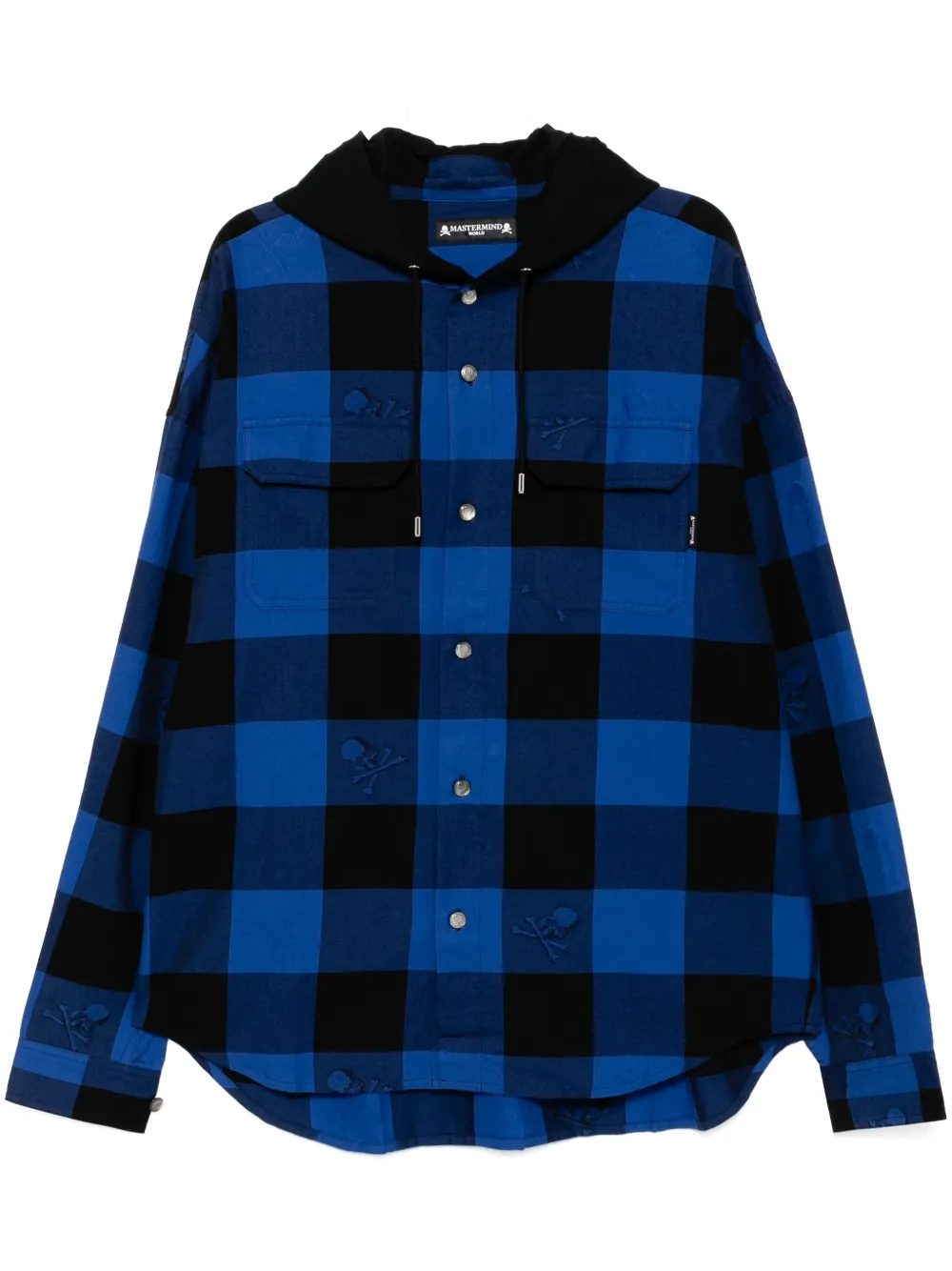 Рубашка в клетку Mastermind World, синий
Рубашка в клетку Mastermind World, синий