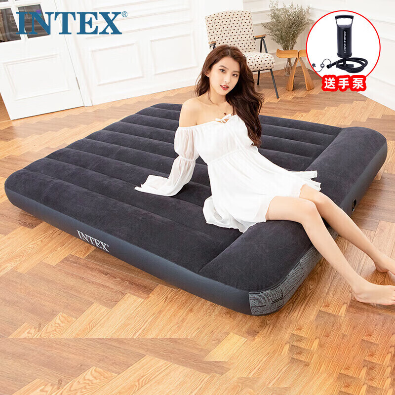 Intex 64144, встроенная подушка для трех человек, надувной матрас, домашняя портативная кровать для обеда, уличная палатка, складная кровать
Intex 64144, встроенная подушка для трех человек, надувной матрас, домашняя портативная кровать для обеда, уличная палатка, складная кровать