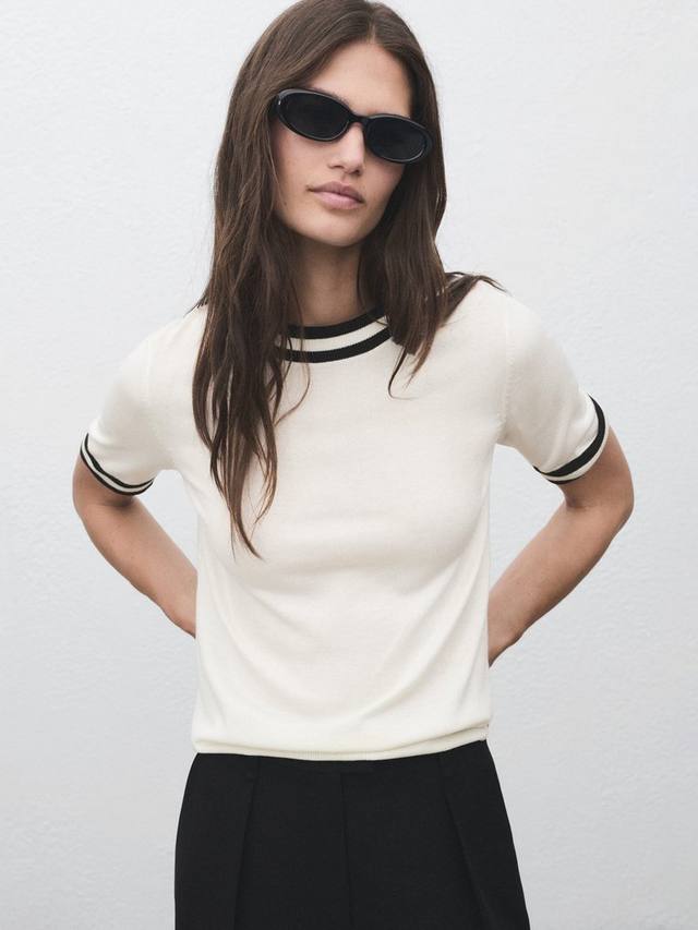 Джемпер Lucco с короткими рукавами Mango, Light Beige
Джемпер Lucco с короткими рукавами Mango, Light Beige