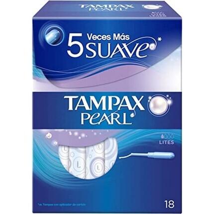 Тампоны Tampax Pearl Lites 18 шт.
Тампоны Tampax Pearl Lites 18 шт.