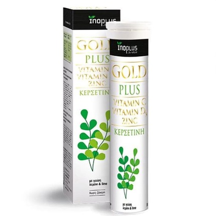 Ino Plus Plus Витамин C, витамин D3 и цинк лимон лайм 20 шипучих таблеток Inoplus 
Ino Plus Plus Витамин C, витамин D3 и цинк лимон лайм 20 шипучих таблеток Inoplus