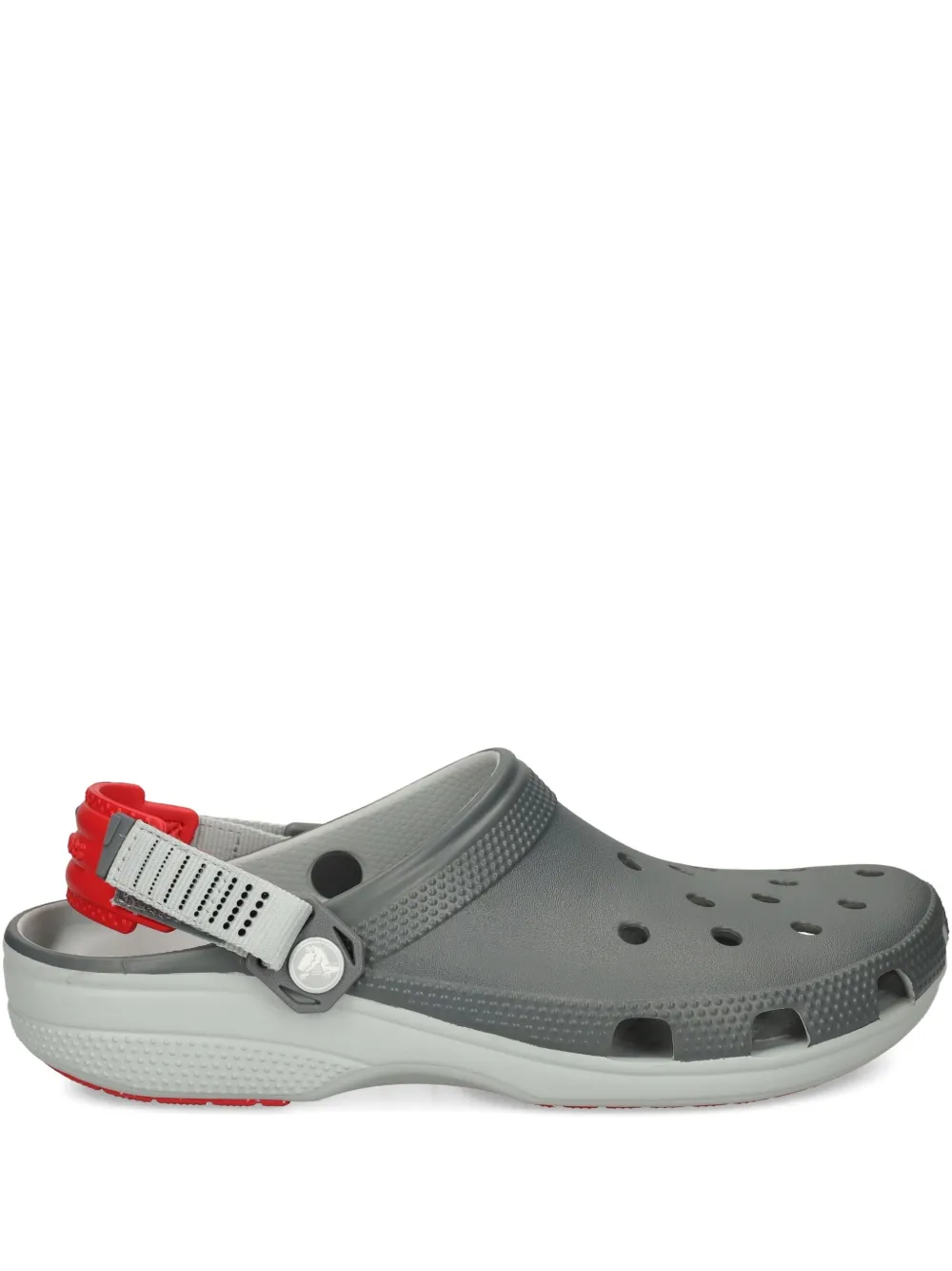 Босоножки сабо с перфорированным ремешком Crocs, серый
Босоножки сабо с перфорированным ремешком Crocs, серый