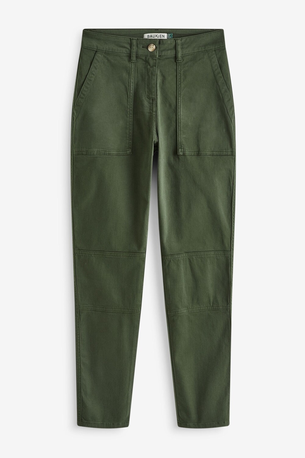Брюки карго из органического эластичного хлопка Oralie Baukjen, зеленый 
Брюки карго из органического эластичного хлопка Oralie Baukjen, зеленый