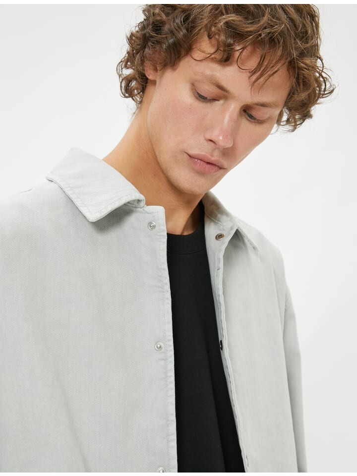 Джинсовая куртка KOTON, серый
Джинсовая куртка KOTON, серый