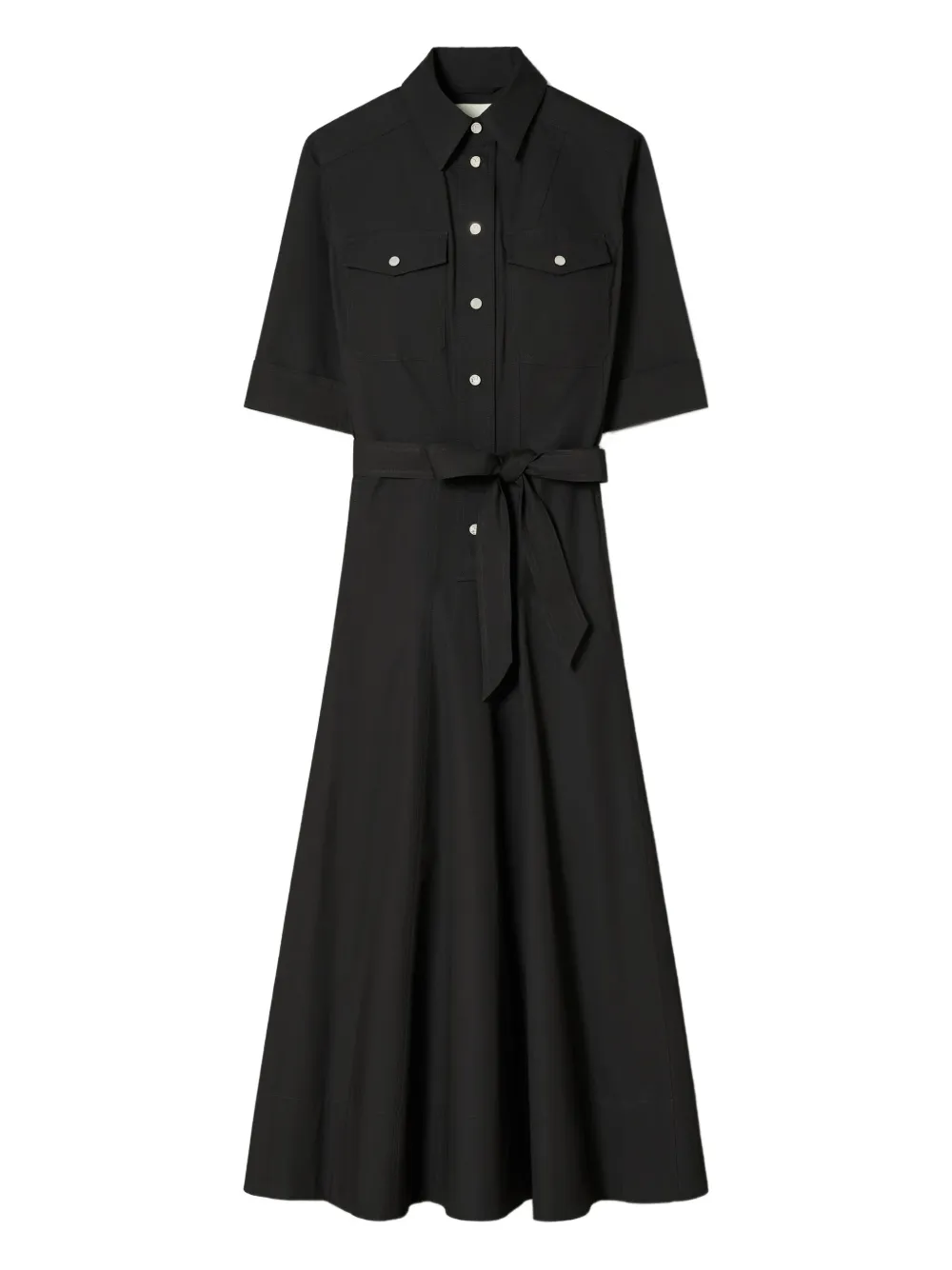 Платье с поясом и карманами Tory Burch, зеленый
Платье с поясом и карманами Tory Burch, зеленый