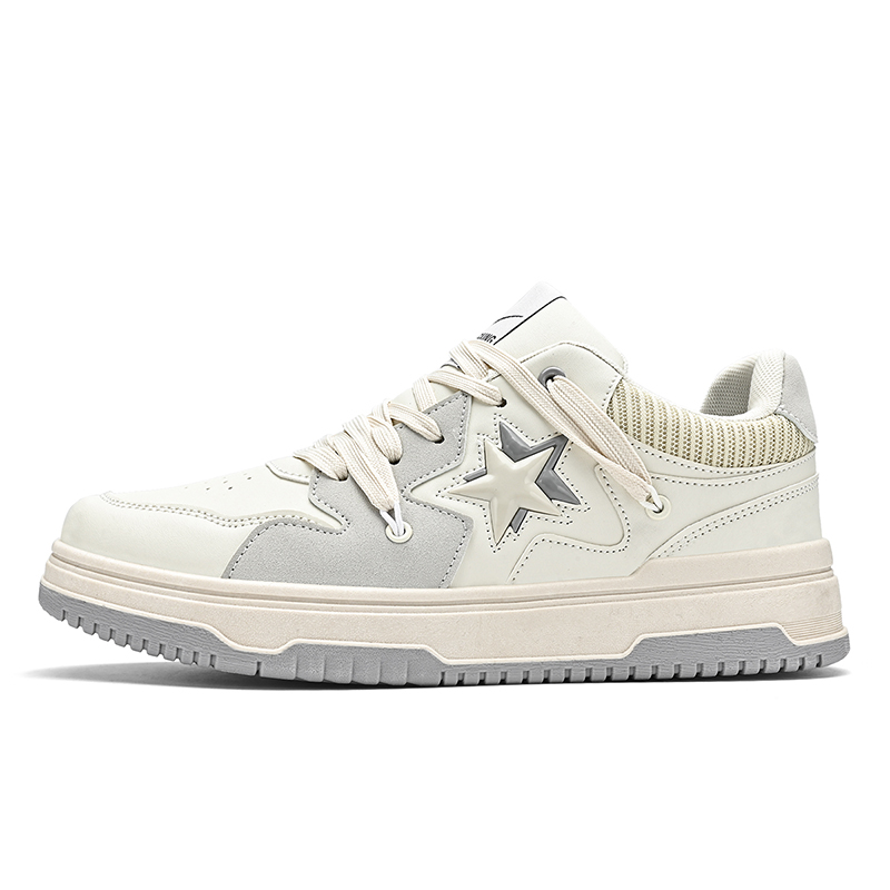 Мужские бежевые лоу-топ скейтерские кросовки Binary
Мужские бежевые лоу-топ скейтерские кросовки Binary