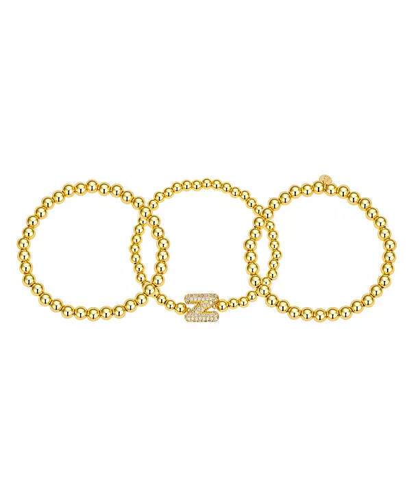 Набор браслетов-бусин с кубическим цирконием и пузырчатой отделкой Unwritten, n
Набор браслетов-бусин с кубическим цирконием и пузырчатой отделкой Unwritten, n